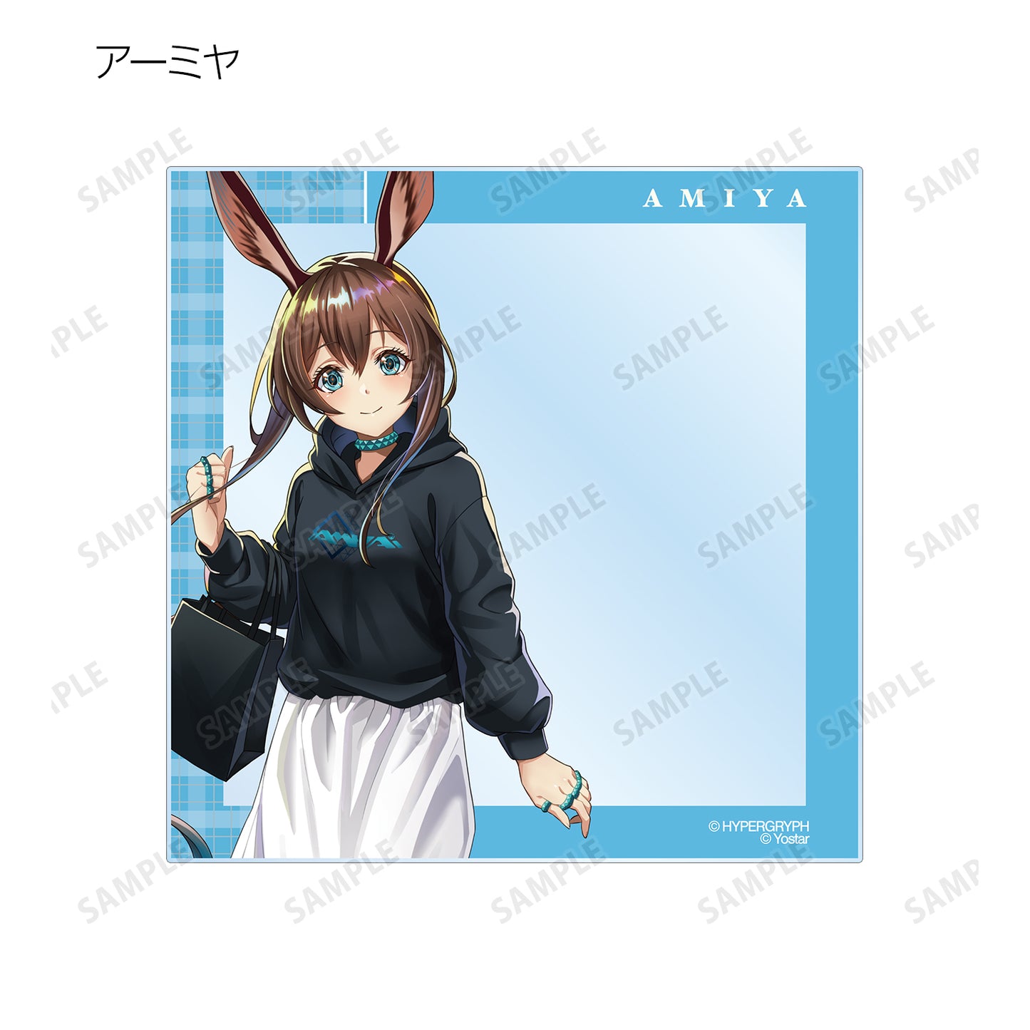 《明日方舟》描繪插圖 購物版 交易亞克力卡 版本A單位/盒 【全套盒】