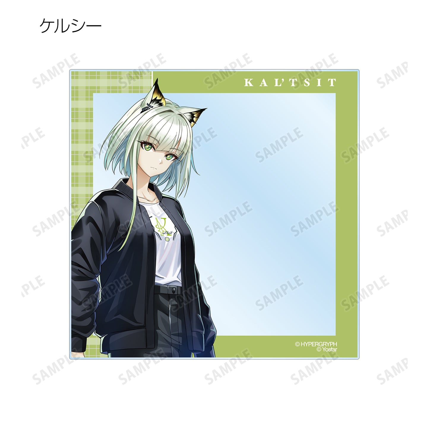《明日方舟》描繪插圖 購物版 交易亞克力卡 版本A單位/盒 【全套盒】
