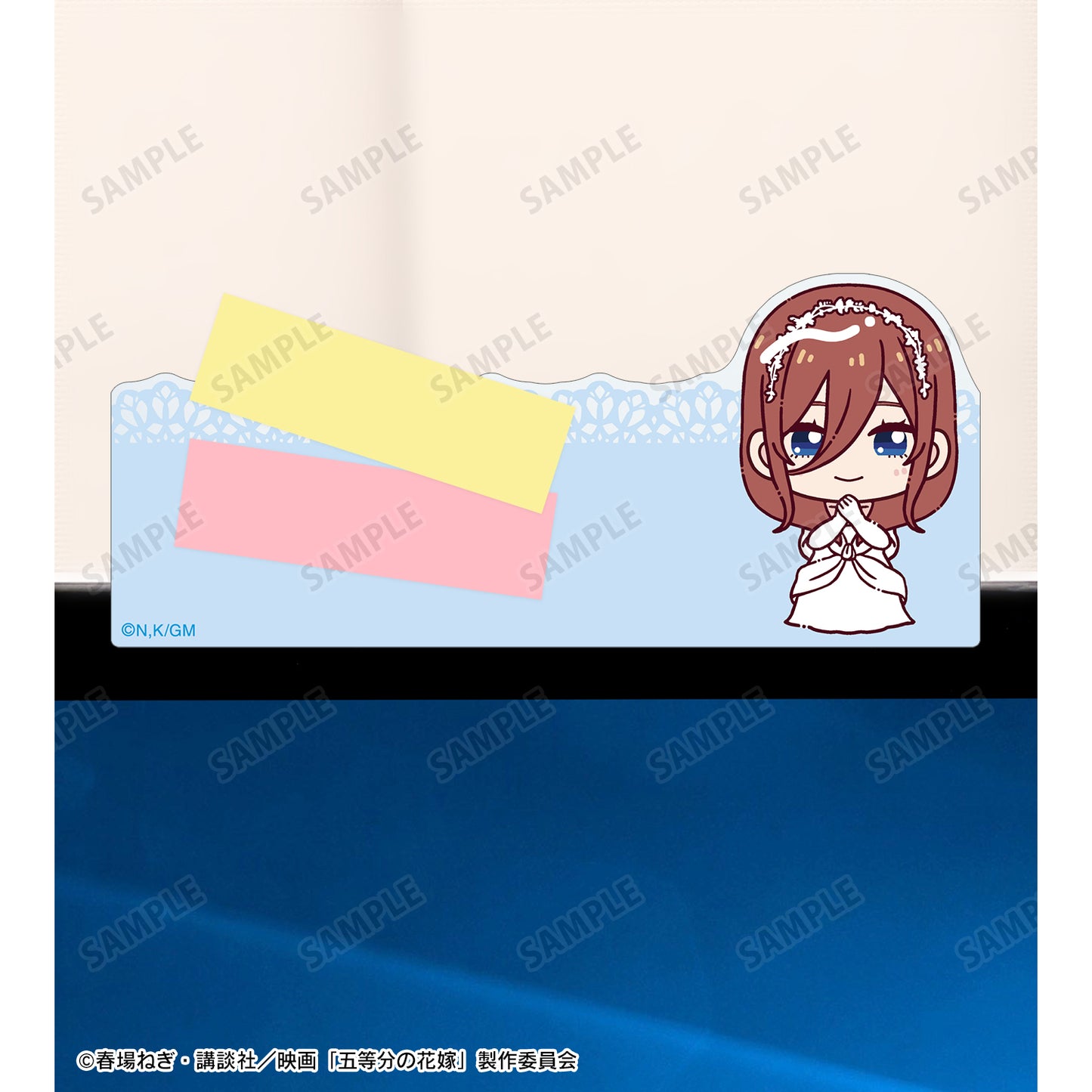 電影 《五等分的新娘》-中野三玖 小巧!婚禮版 角色備忘板
