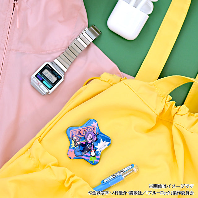 《藍色監獄》_水澤肥皂聯名 星形罐徽章御影 玲王