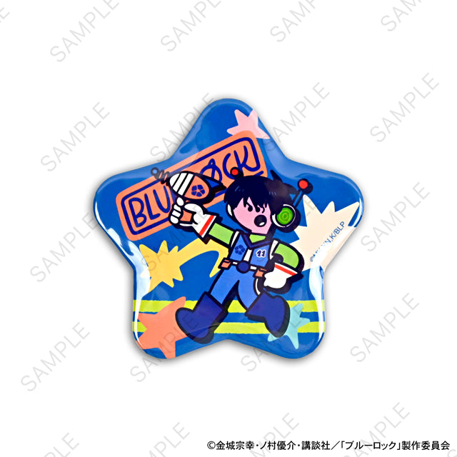 《藍色監獄》_水澤肥皂聯名 星形罐徽章潔 世一