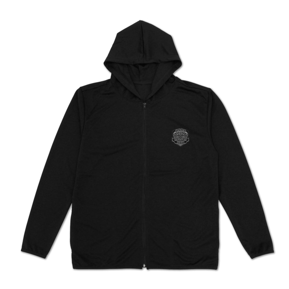 《銀魂》_L尺寸_真選組 薄款乾爽衛衣/黑色-