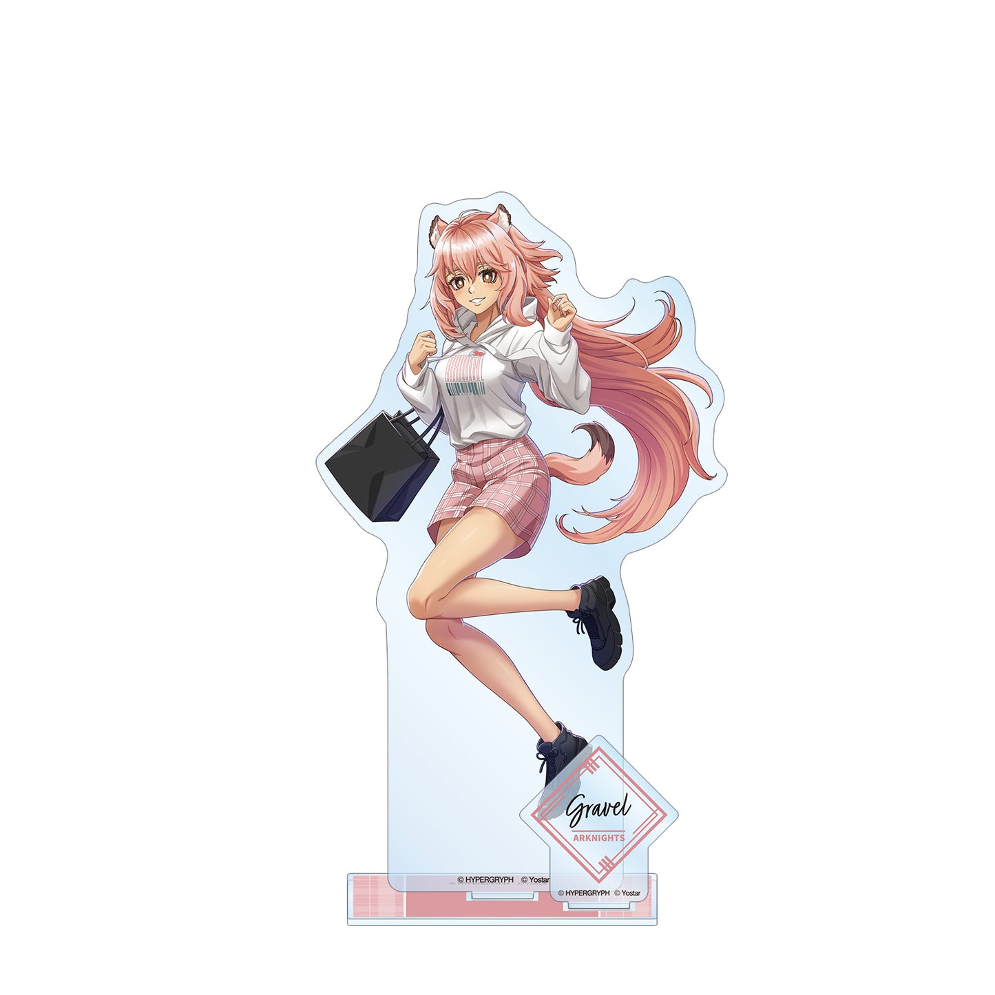 《明日方舟》描繪插圖 格拉緹爾 購物版 帶零件的大亞克力立牌