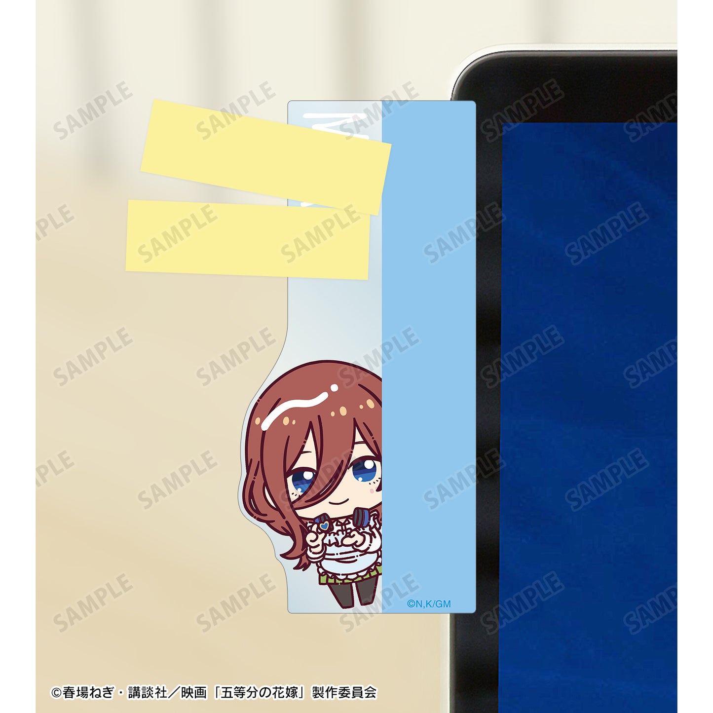 電影 《五等分的新娘》- 中野三玖 小巧!校服圍裙版 角色備忘板