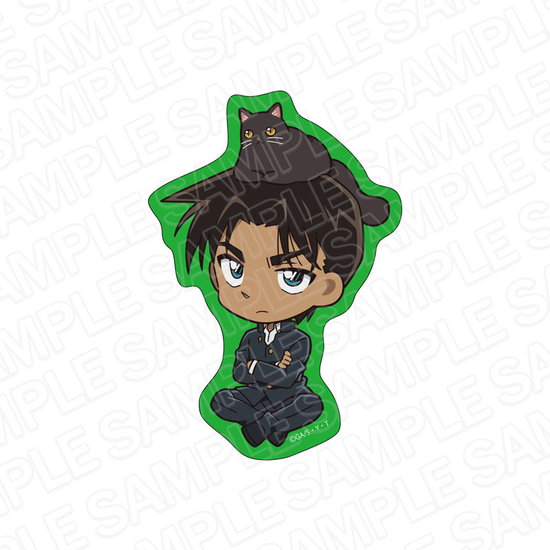 《名偵探柯南》剪紙貼紙 服部平次 卡通貓 ver.3