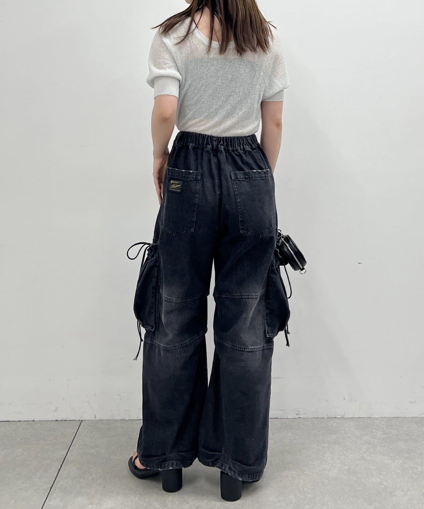 【2尺碼展開】軍裝牛仔褲