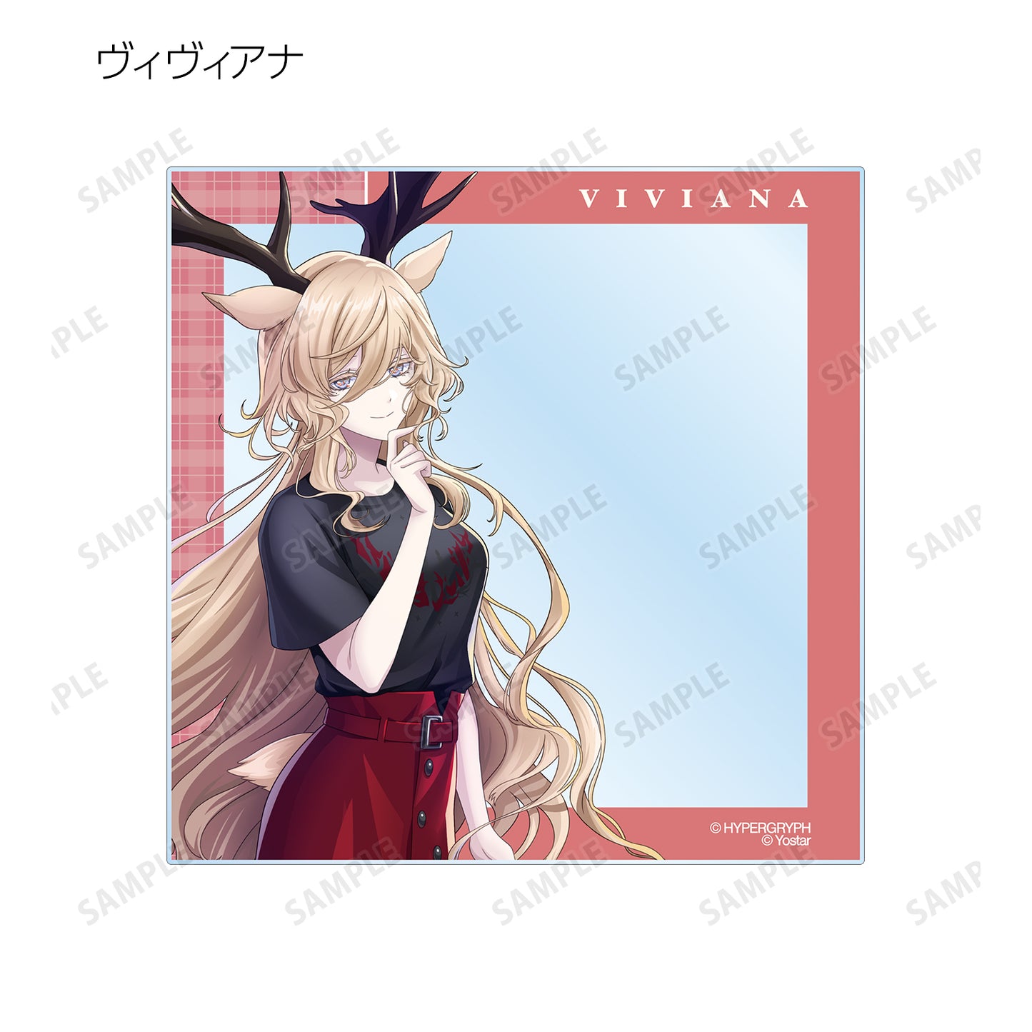 《明日方舟》描繪插圖 購物版 交易亞克力卡 ver.B單位/盒 【全套盒裝/6包裝】