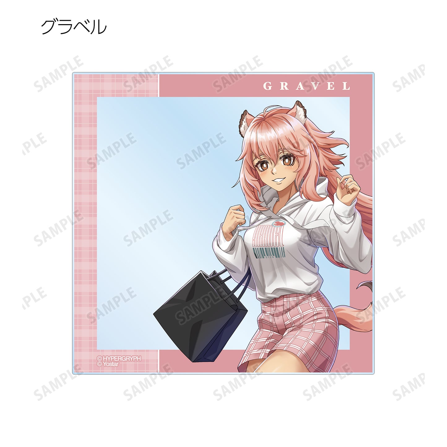 《明日方舟》描繪插圖 購物版 交易亞克力卡 ver.B單位/盒 【全套盒裝/6包裝】
