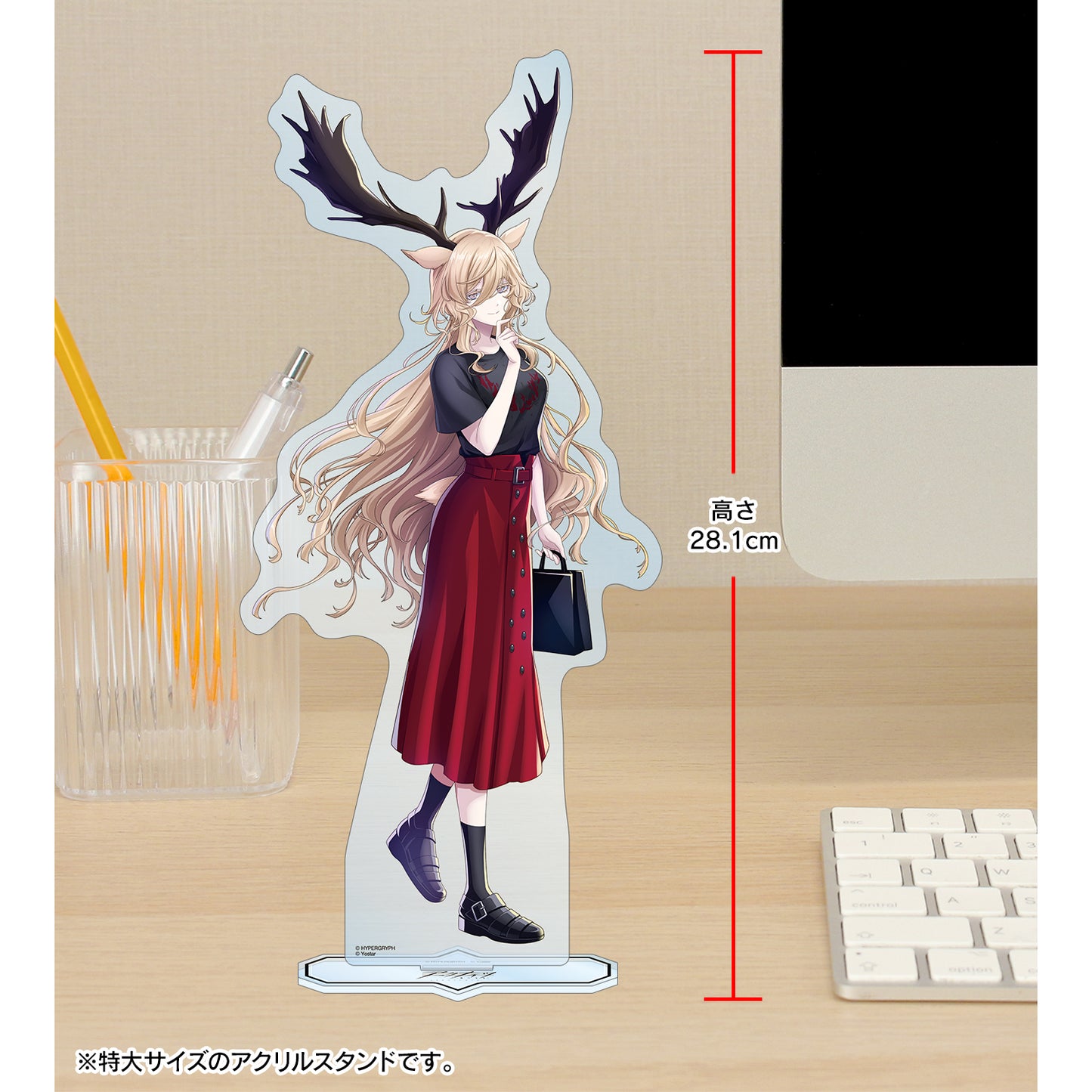 《明日方舟》描繪插圖 維維安娜 購物版 特大亞克力立牌