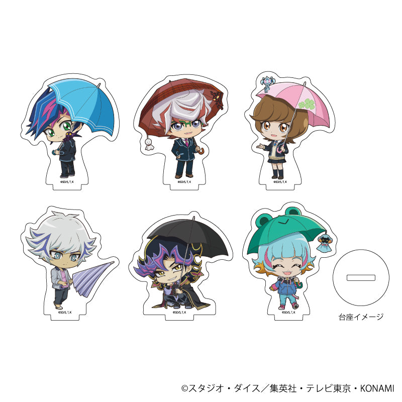 遊☆戲☆王VRAINS 亞克力迷你支架06/梅雨版 箱裝(全6種)(迷你角色插圖)【全套箱裝/6個裝】