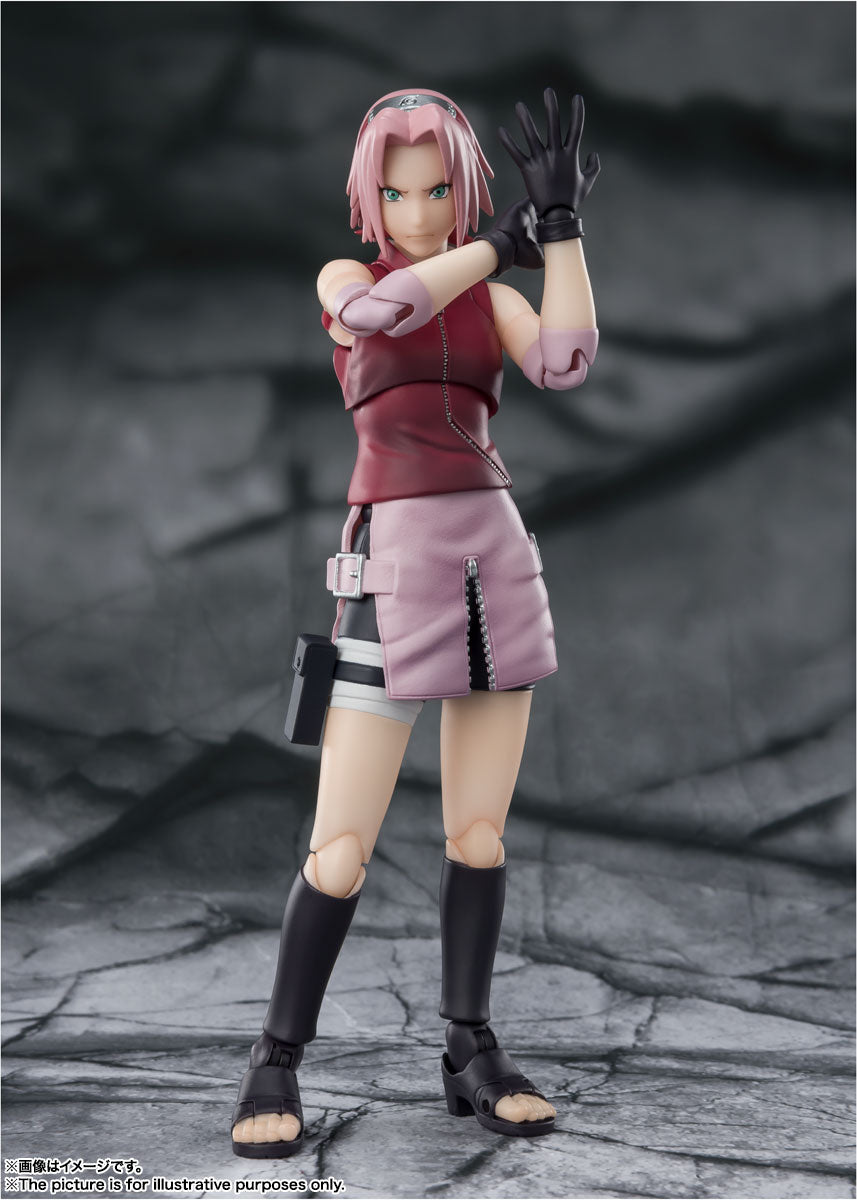 《火影忍者》-Naruto- 疾風傳 S.H.Figuarts 春野櫻 -師傅傳授的不服輸精神-再版
