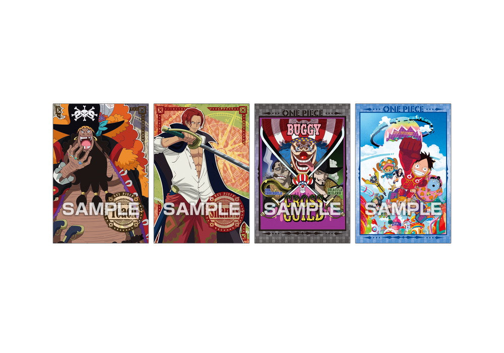 ONE PIECE 明信片口香糖 蛋頭篇 【整箱/20包裝】