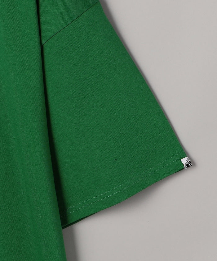 刺繡logo 圓領T恤