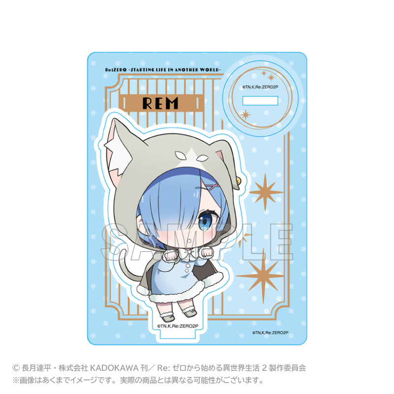《Re:從零開始的異世界生活》亞克力支架附帶披風和帽子版本 蕾姆