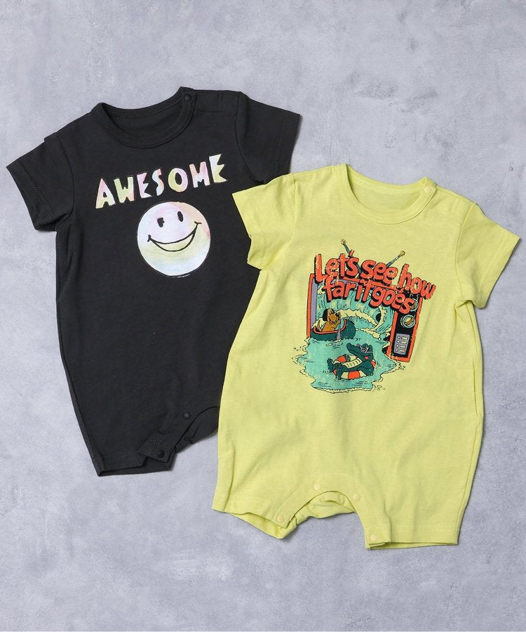 【連衣裙】2款圖案連體褲