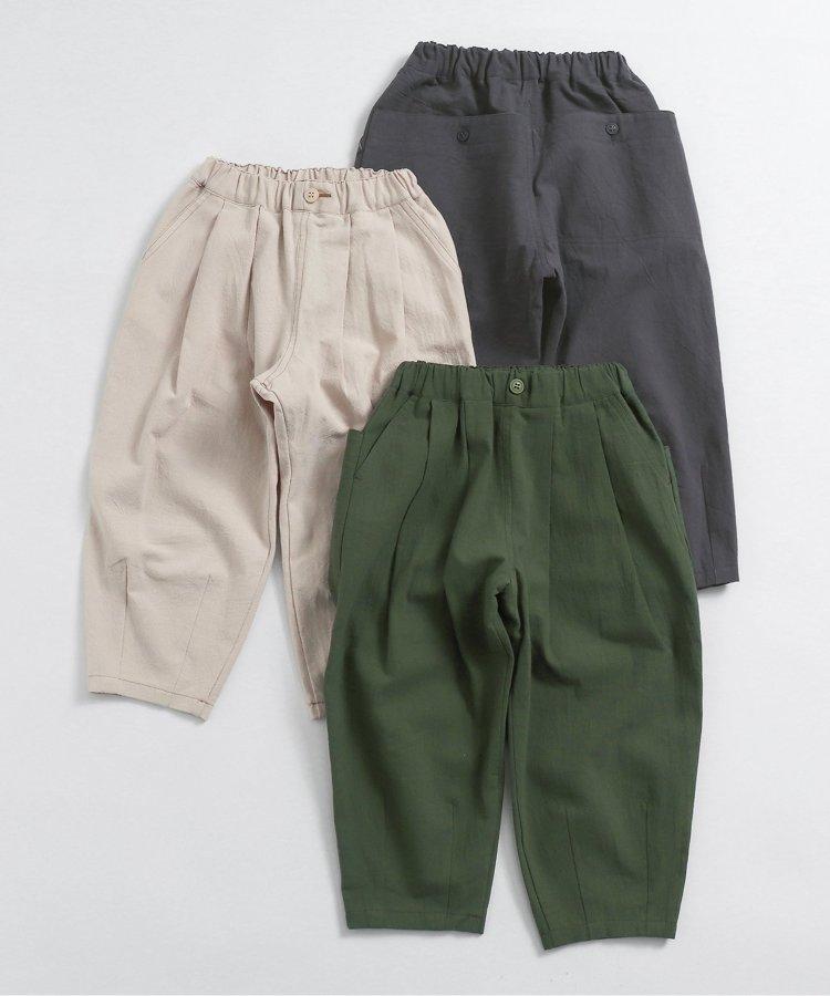 寬鬆折褶褲 10分褲