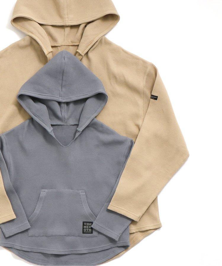 蜂窩絨帽T恤成人