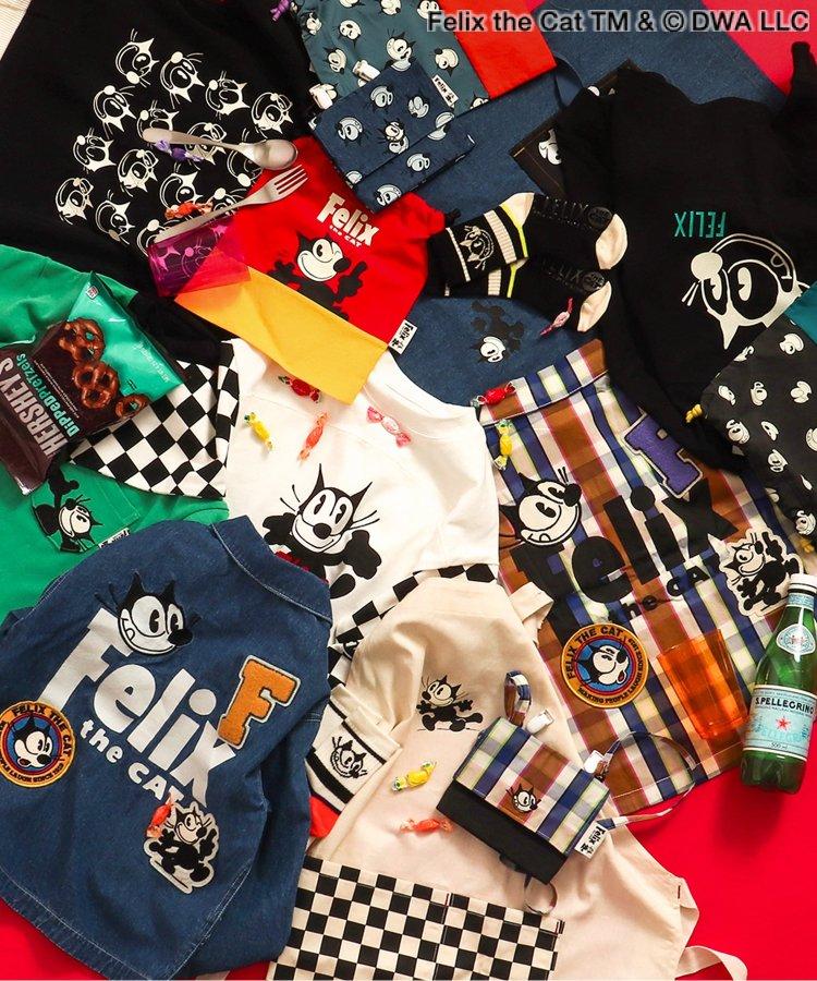 【菲利克斯貓】疊層風口袋T恤