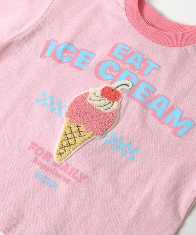 美式流行格子短袖T-shirt