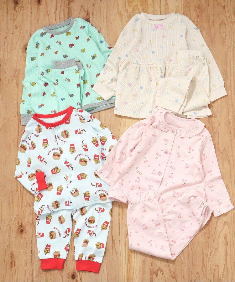 垃圾食品圖案睡衣