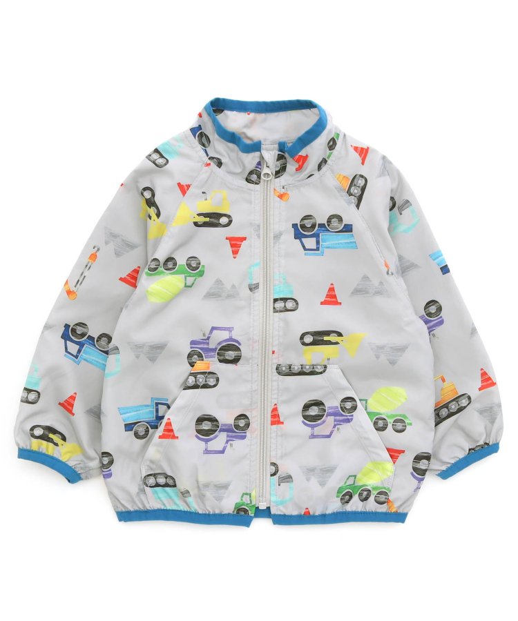 工作車柄口袋式防風外套