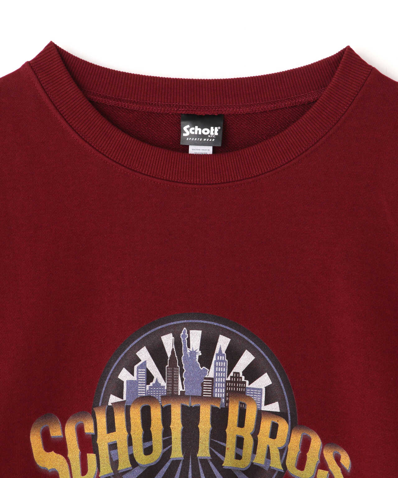衛衣 "SCHOTT CARD"