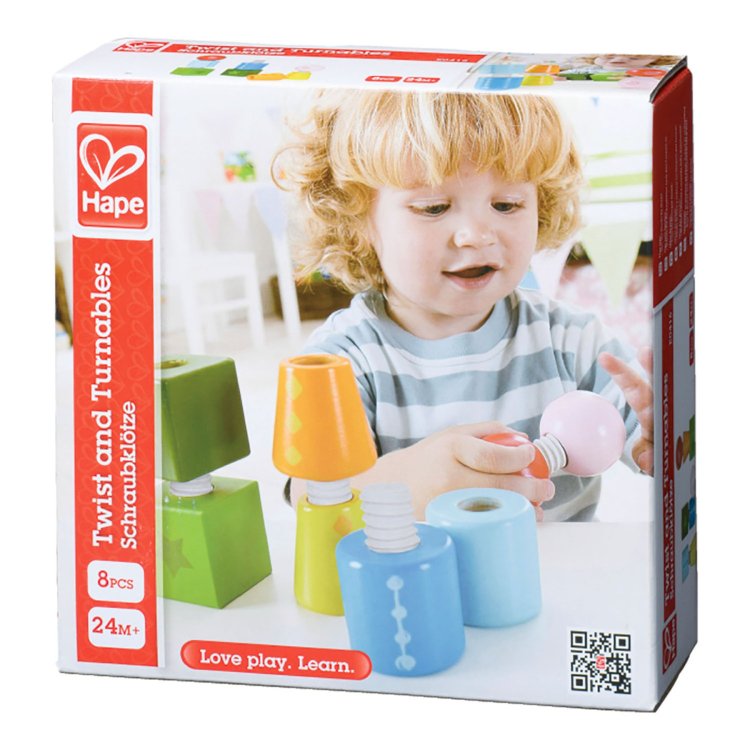 Hape 螺絲擰擰積木