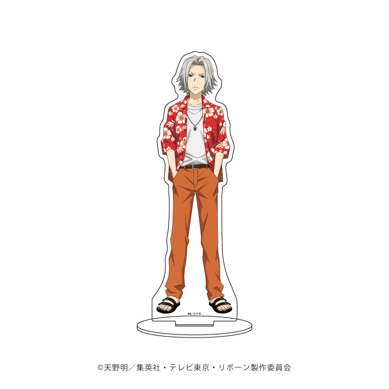 《家庭教師HITMAN REBORN!》_亞克力支架77/獄寺隼人 阿羅哈襯衫版(描繪下來的插圖)