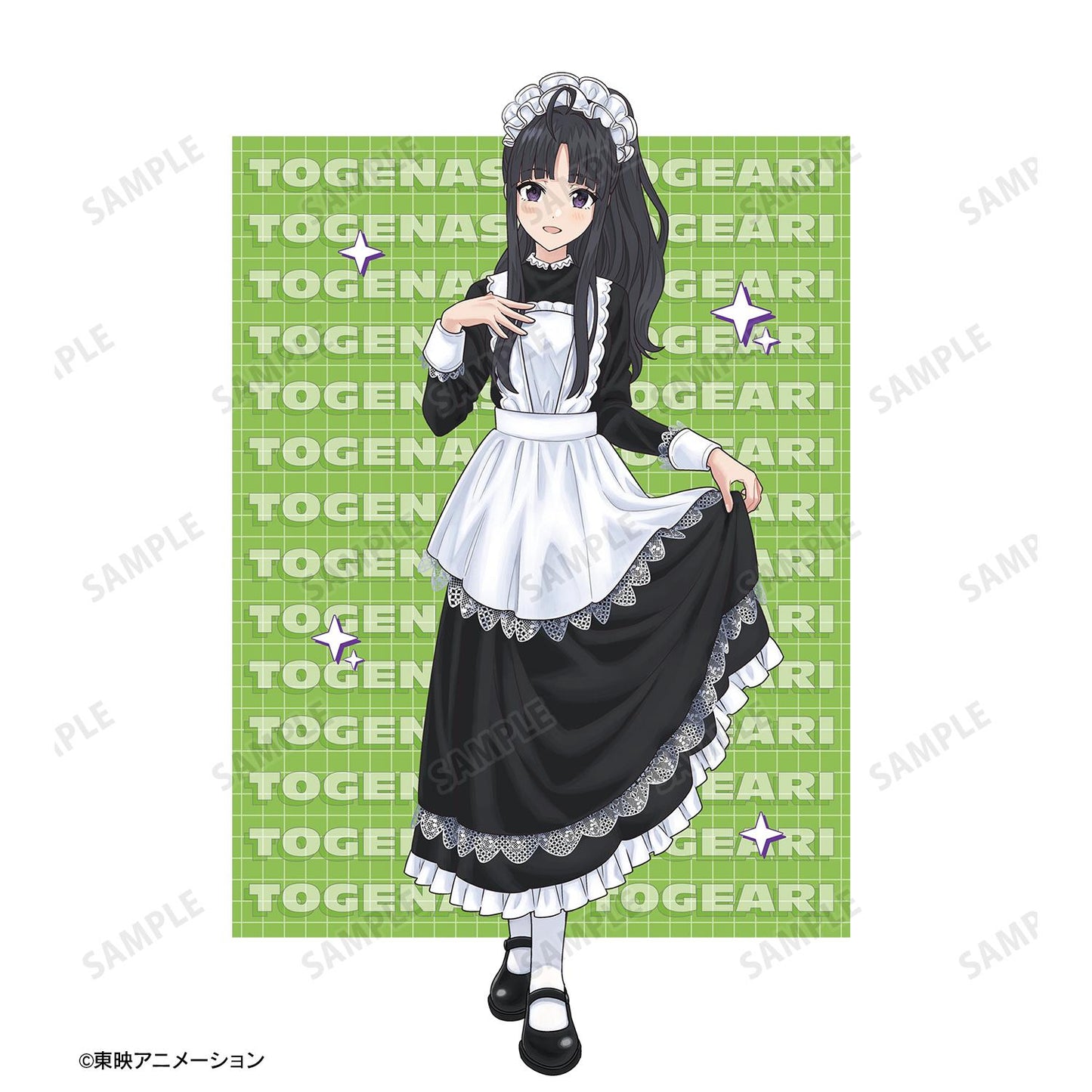 《哭泣少女樂隊》_(尺碼/M)_描繪新作 安和 すばる 女僕風款 大尺寸T恤 男女通用