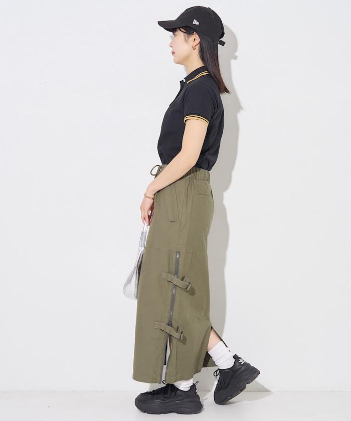 聯名 線條設計一點刺繡Polo衫