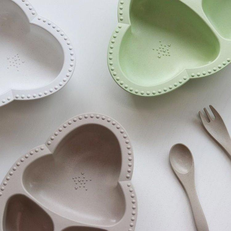 嬰兒餐具套裝白色