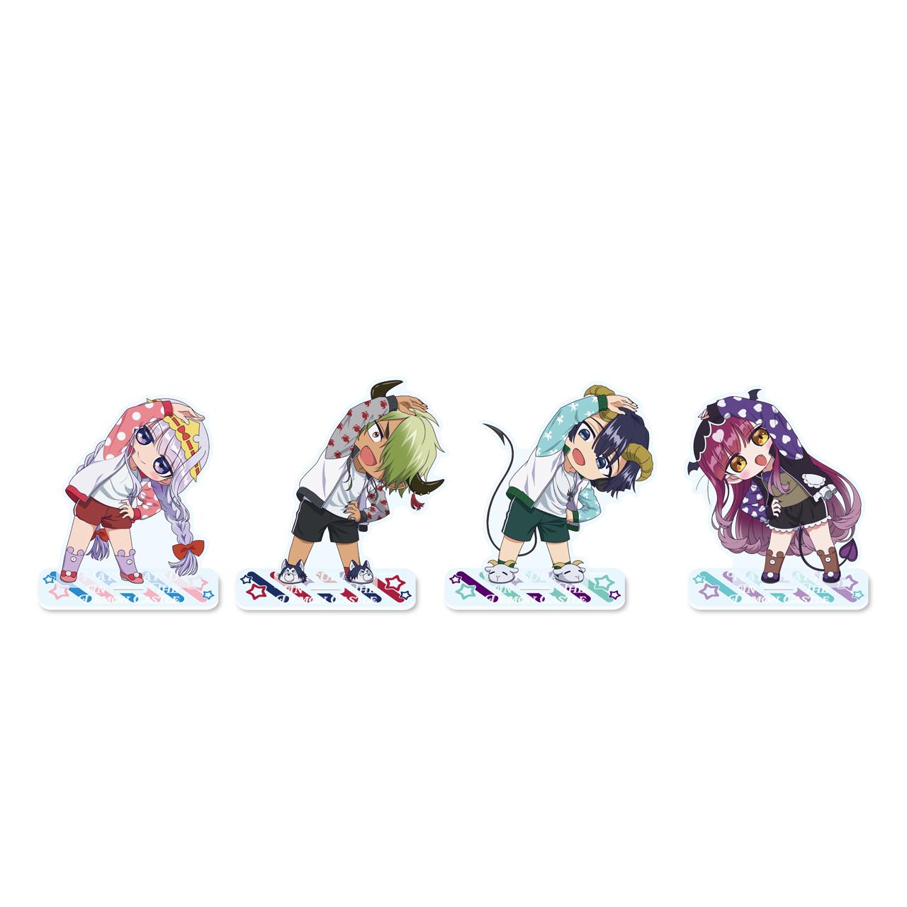 魔王城裡的活潑_小惡魔手辦 亞克力展示架