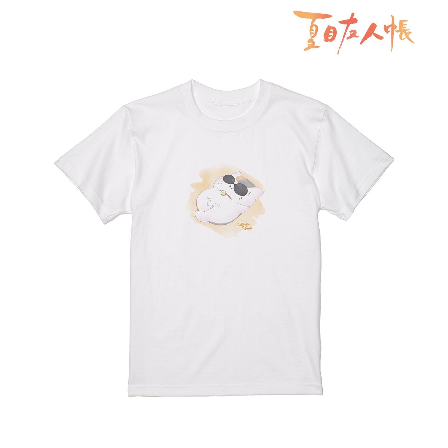 《夏目友人帳》_(尺碼/XL)_貓老師 變形Ani-Art T恤 橙色男士