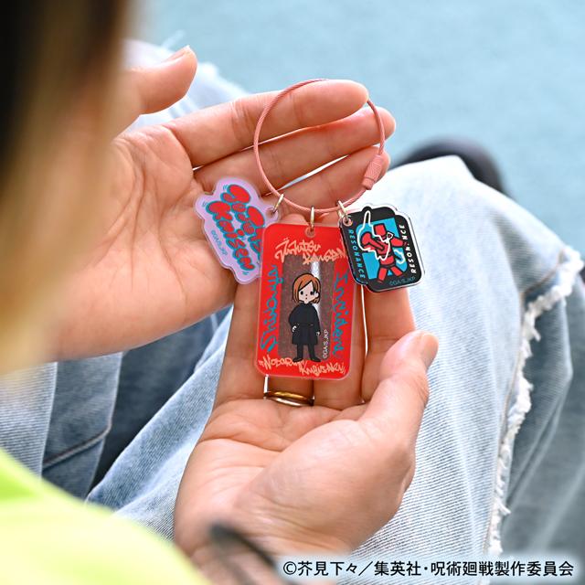 《呪術廻戦》_碧藍色亞克力鑰匙扣釘崎野薔薇