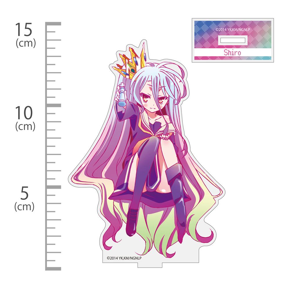 《NO GAME NO LIFE 遊戲人生》-「白」亞克力立牌『 』的一半Ver.