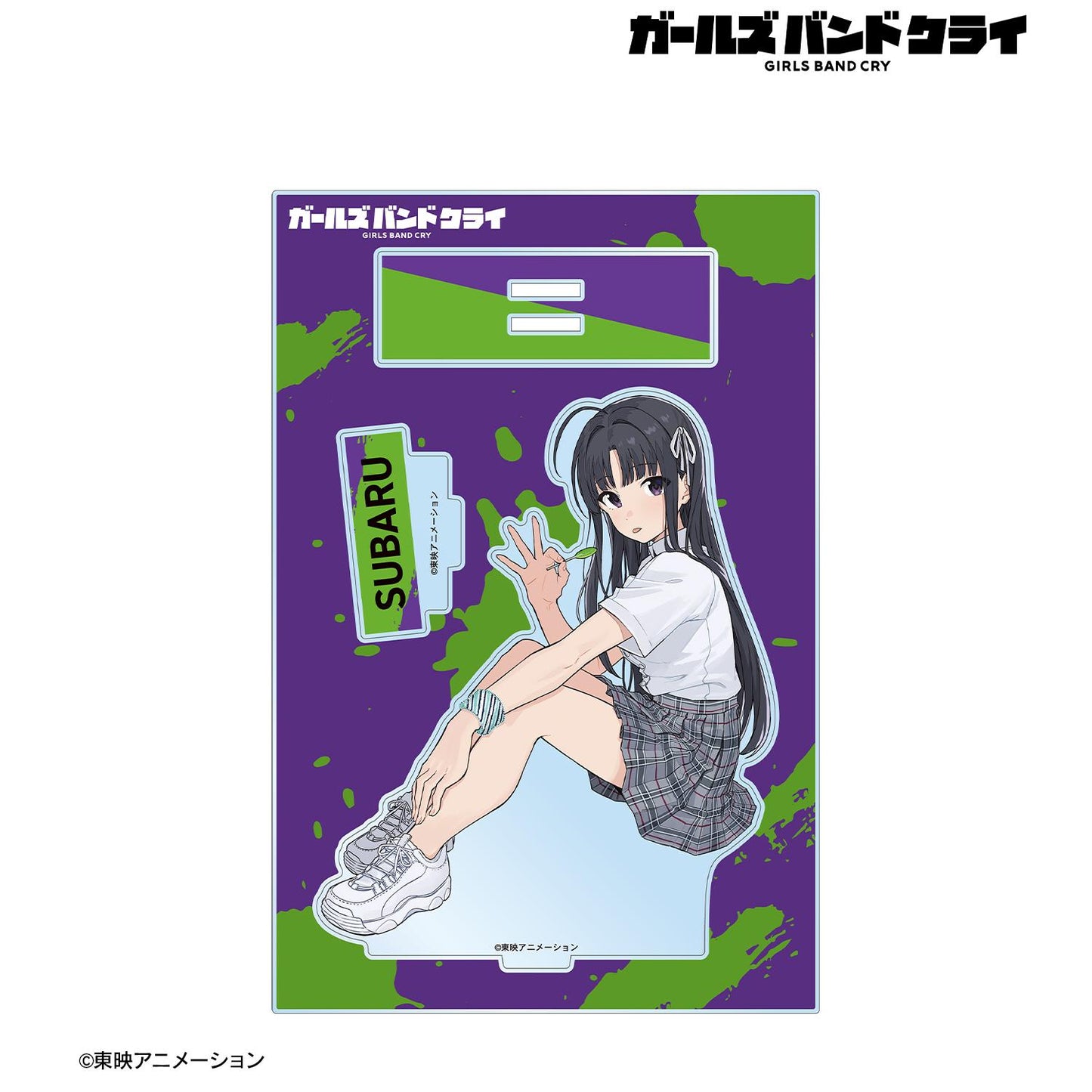 《哭泣少女樂隊》 安和 朱星 帶零件的大亞克力支架 ver.B