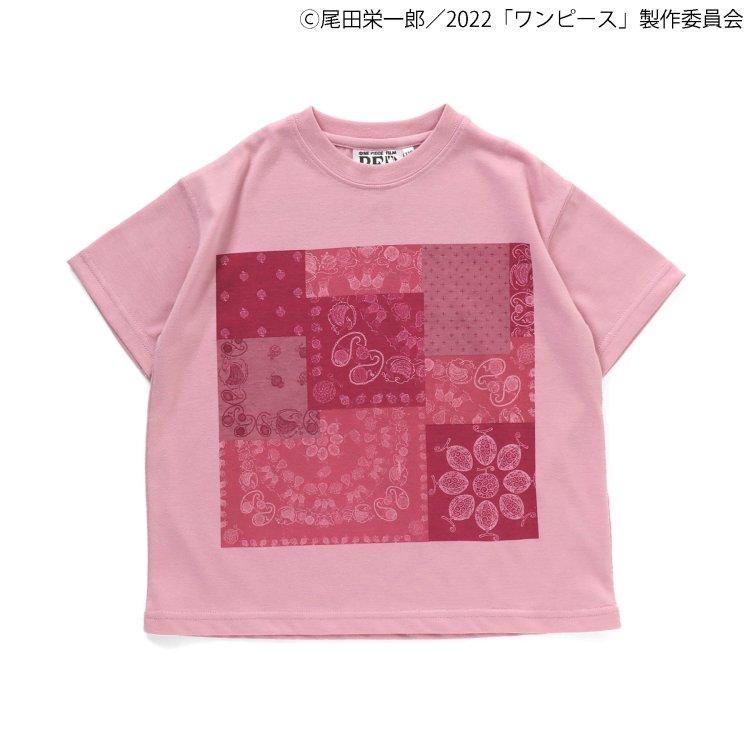 ONE PIECE 印花衛衣帶織物貼布