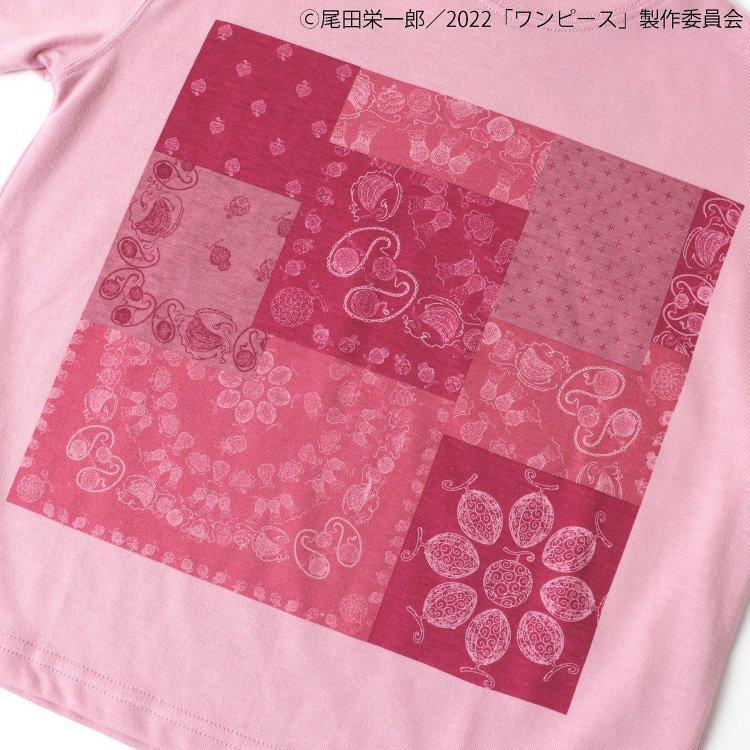 ONE PIECE 印花衛衣帶織物貼布