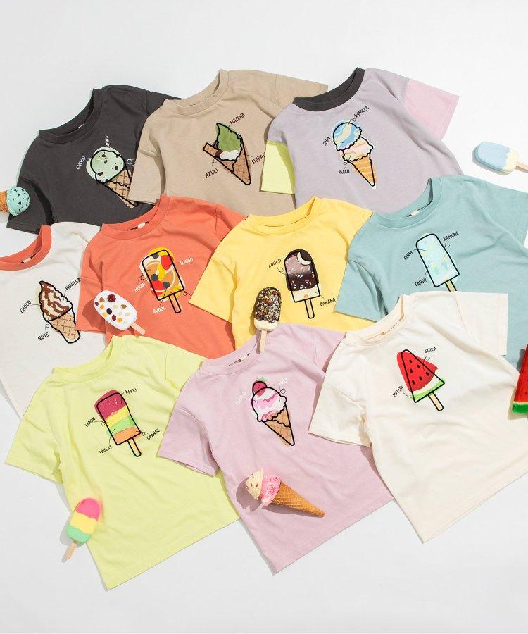 冰淇淋印花T恤