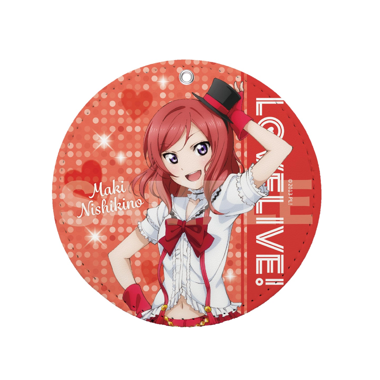 LoveLive!真皮杯墊鑰匙扣/F 西木野真姬