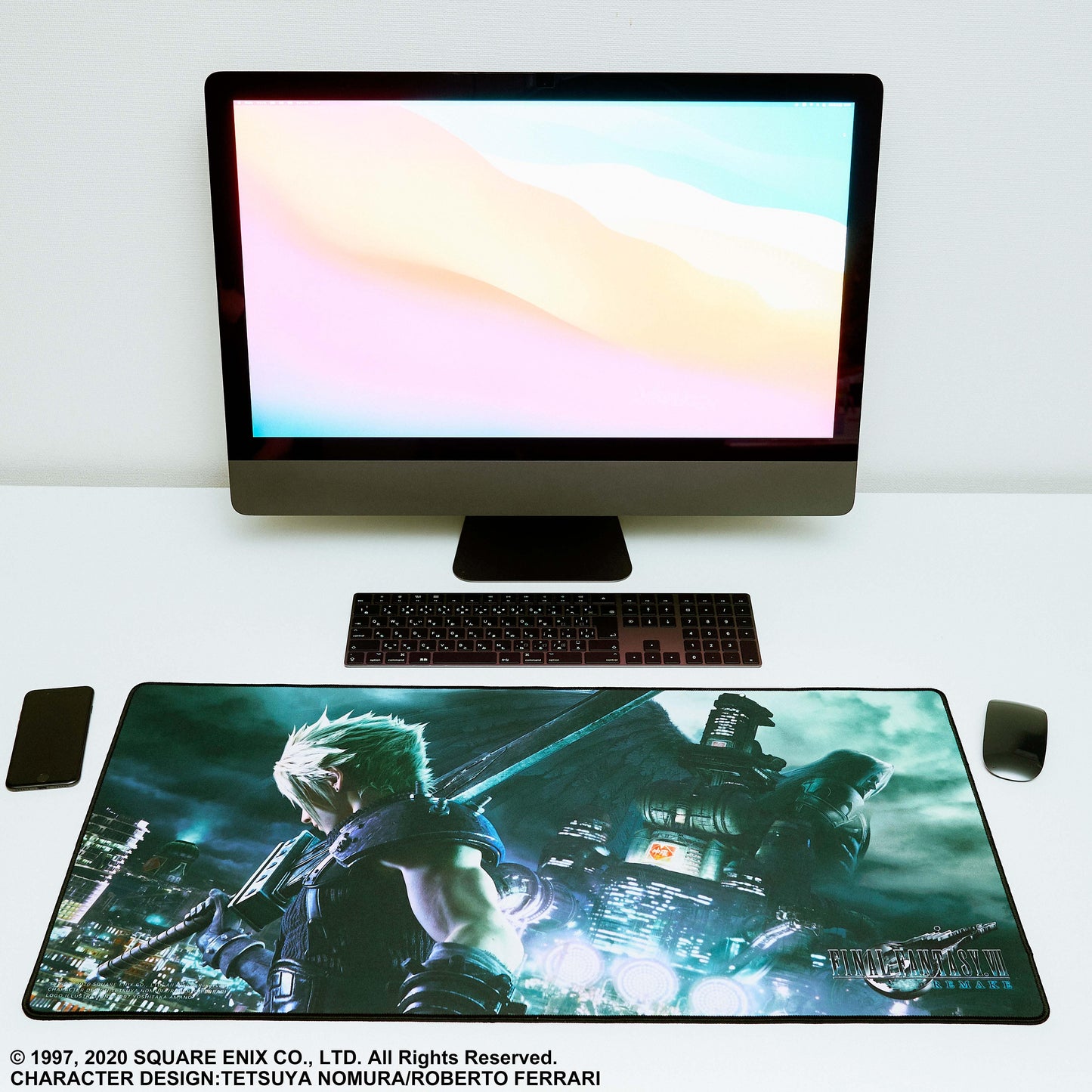最終幻想VII重製版 遊戲鼠標墊