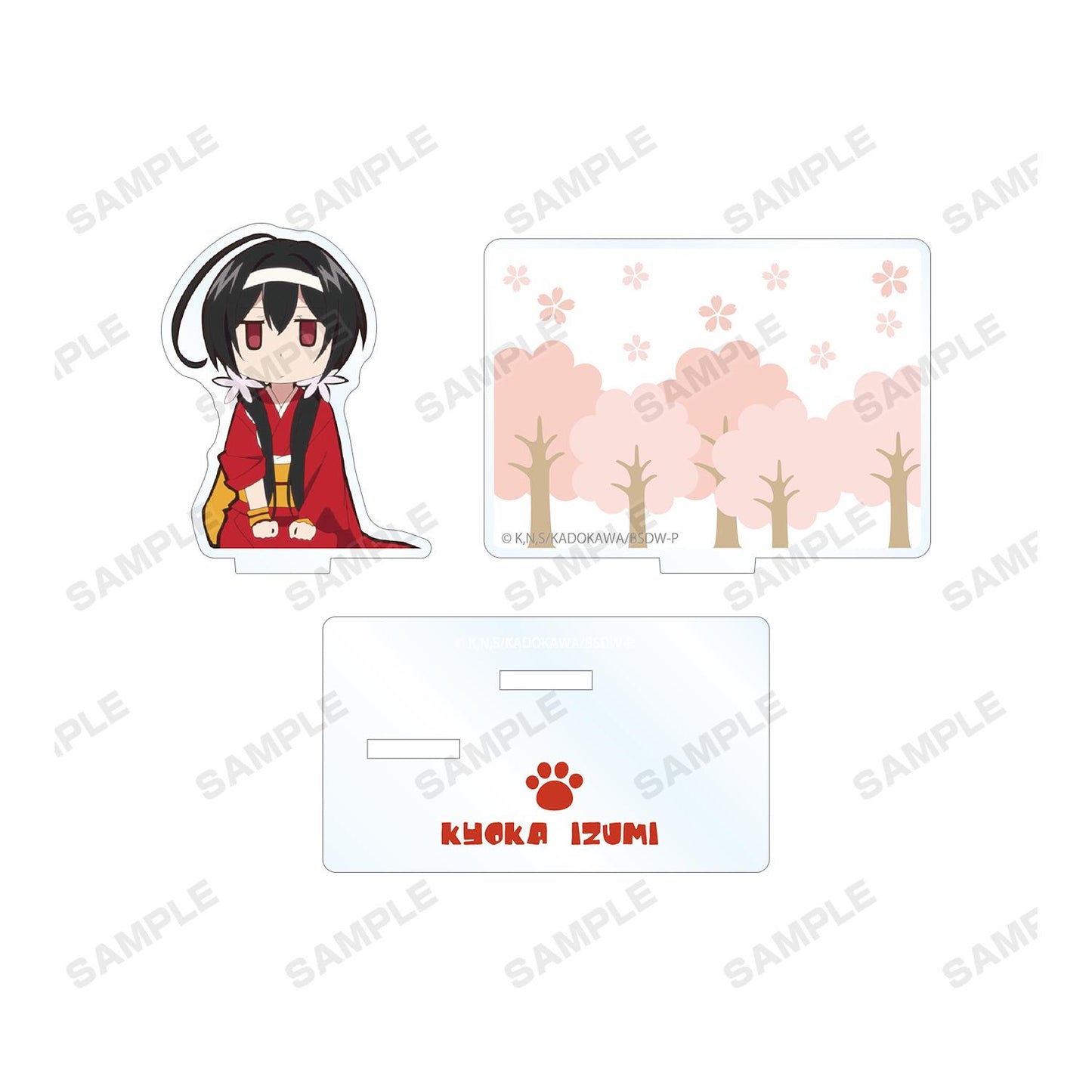 《文豪野犬》狗!_泉鏡花 亞克力備忘錄支架