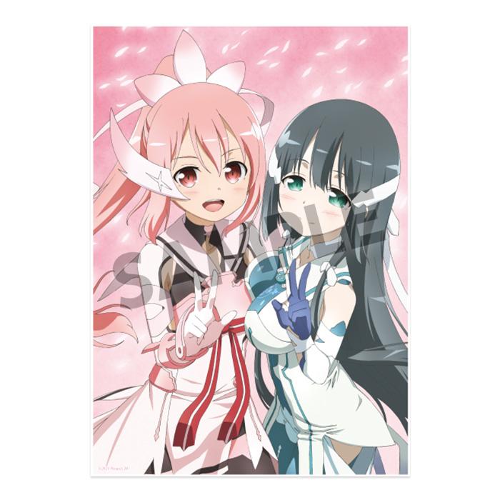《結城友奈是勇者》-大放異彩的篇- 視覺亞克力板 結城友奈&東郷美森 勇者服