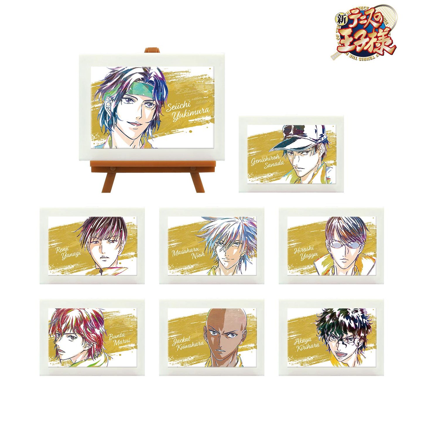 《新網球王子》交易 立海 Ani-Art 第2彈 迷你藝術框架(單位/盒)