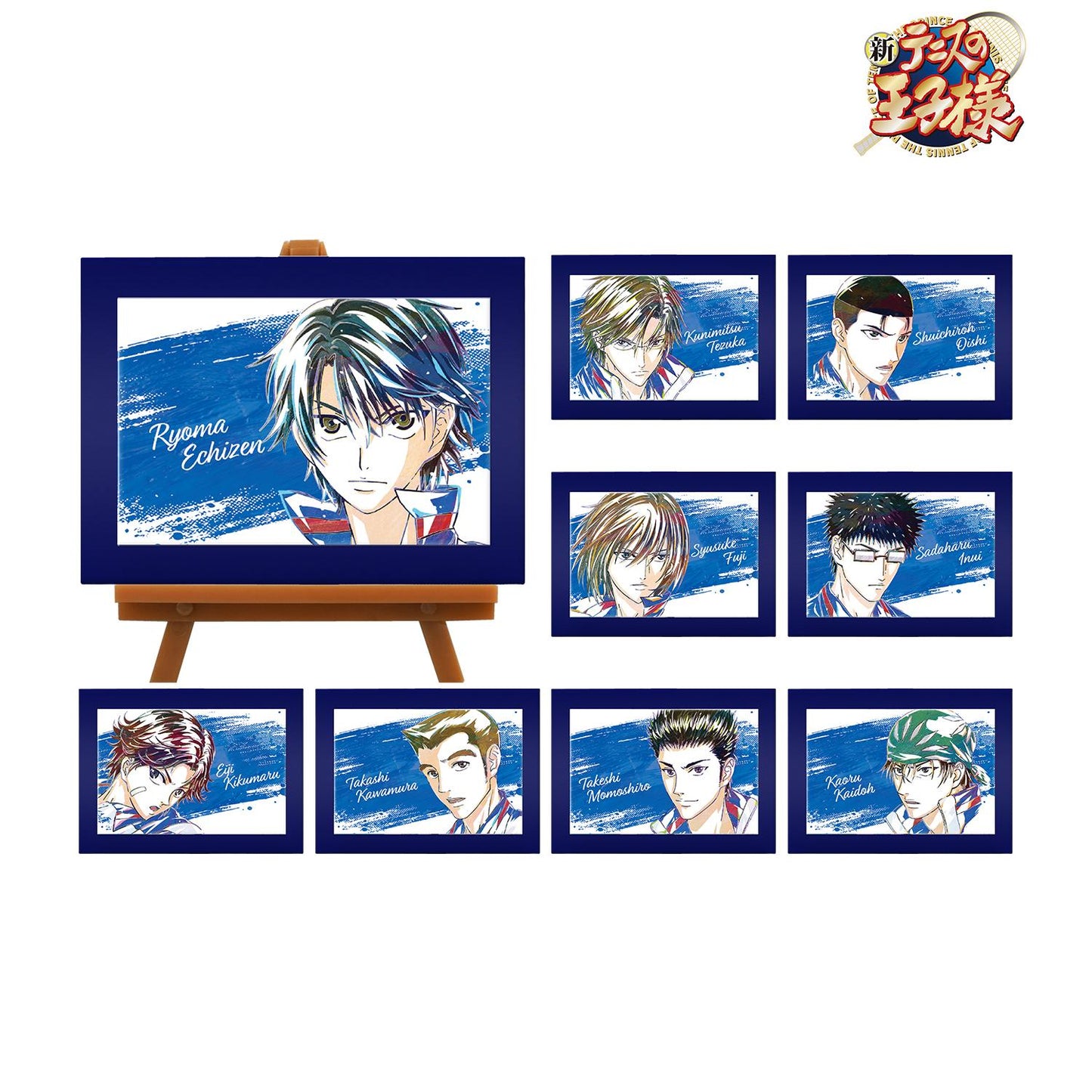 《新網球王子》交易 青學 Ani-Art 第2彈 迷你藝術框架(單位/盒)