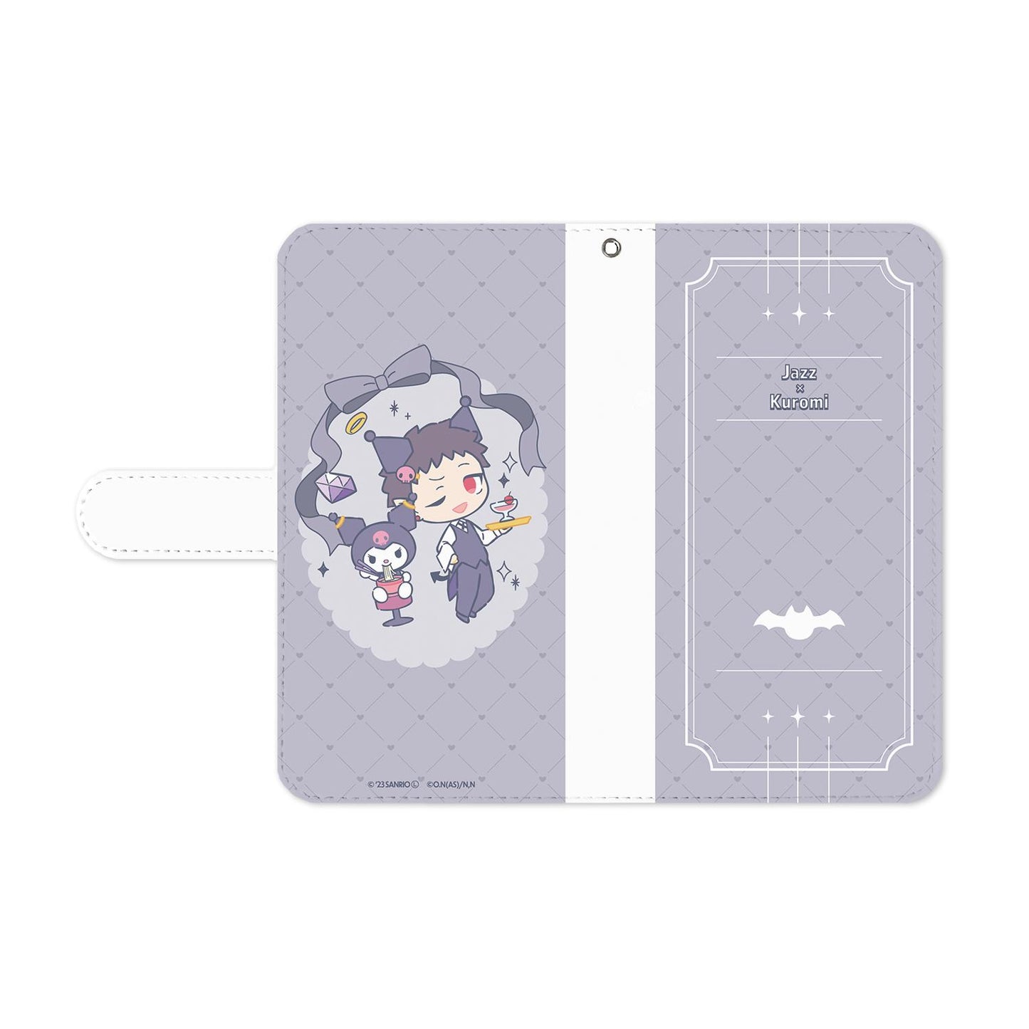 《入間同學入魔了!》×《三麗歐》_(適用機型/M尺寸)_安德洛·M·爵士 × 《庫洛米》 手帳式手機殼
