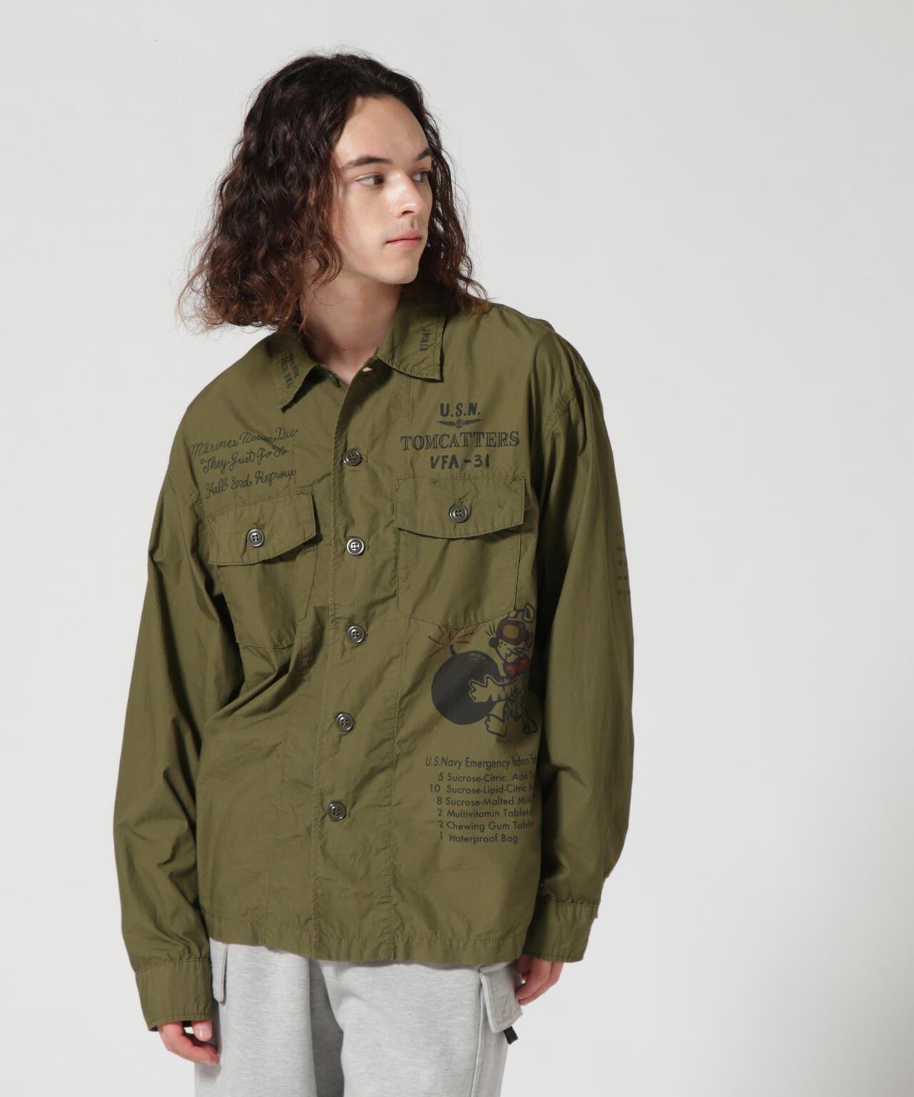 ユーティリティー シャツ トムキャッター / UTILITY SHIRT TOMCATTER 實用襯衫 TOMCATTER