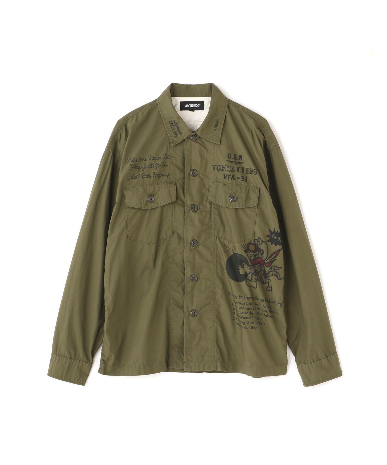 ユーティリティー シャツ トムキャッター / UTILITY SHIRT TOMCATTER 實用襯衫 TOMCATTER