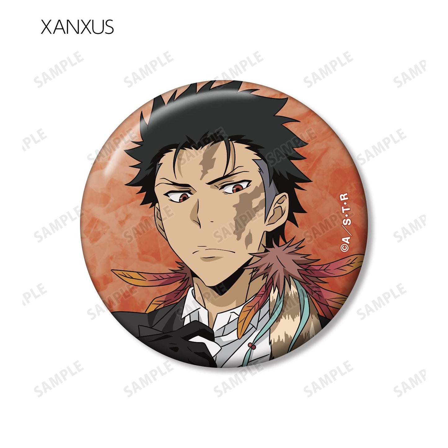 《家庭教師HITMAN REBORN!》描繪版 燕尾服款 交換式徽章 ver.A(單位/盒)【全套盒裝/9包裝入】