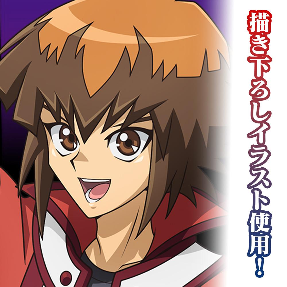 遊☆戲☆王決鬥怪獸GX_65mm_描繪下來 遊城十代 罐章 全息模式決鬥者Ver.